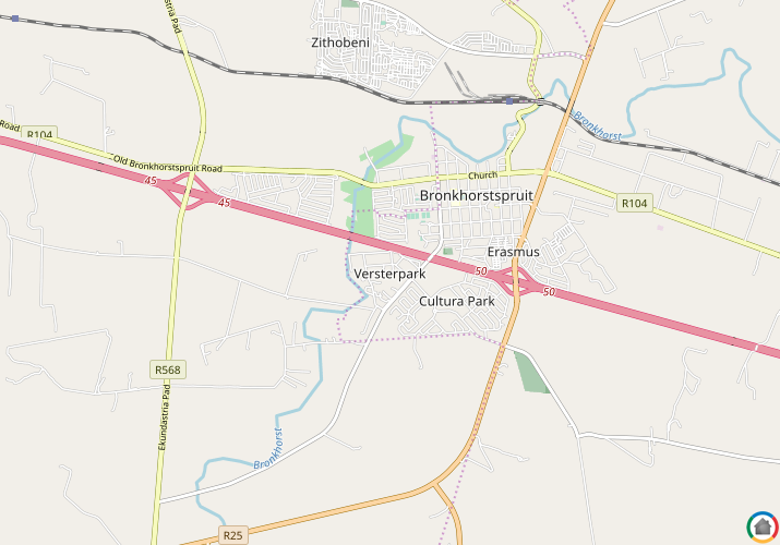 Map location of Versterpark